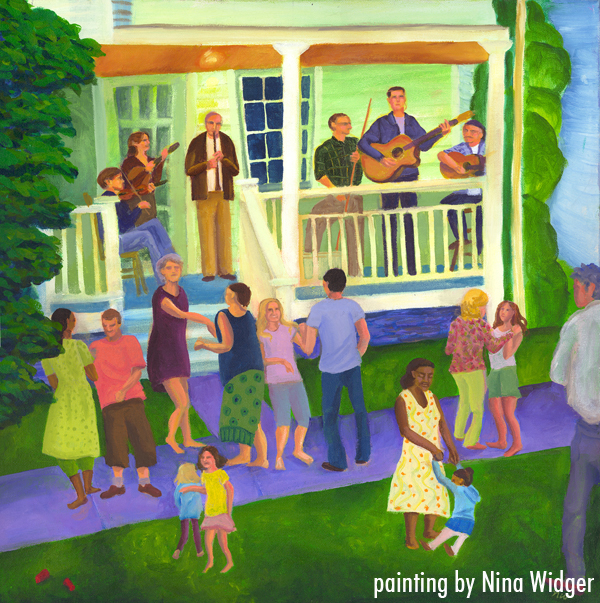 Porchfest painting